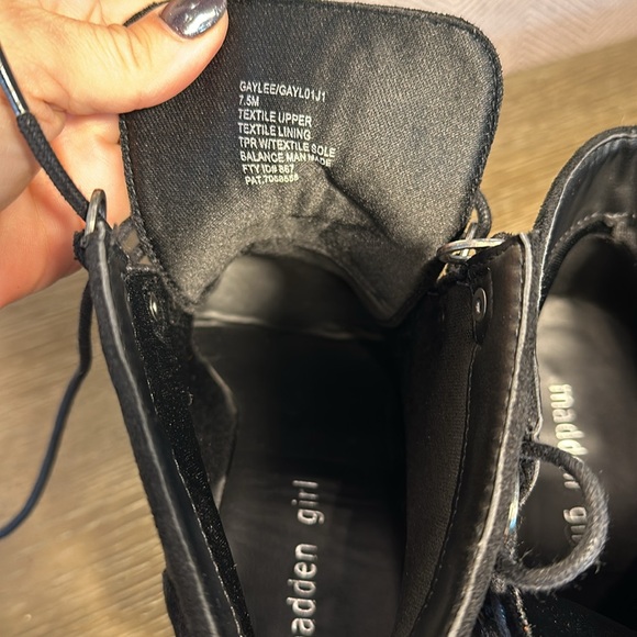 Madden Girl edgy ankle wedged boots - Picture 7 of 8